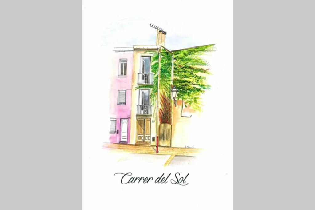Вилла Carrer Del Sol Сент-Мари-ла-Мер Экстерьер фото